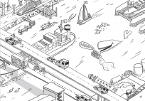 Trevor Austin, Petra Böckmann, Tim Eckhorst, Gregor Hinz, Katharina Kierzek, Bianca Kurzhöfer, Franziska Ludwig, Johanna Ludwig, Alexander Mága, Tine Pape, Katja Plaehn, Jens Rassmus, Meike Schlemmer, Henning Schöttke, Volker Sponholz: Kieler Kritzelbuch 